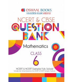 Oswaal NCERT and CBSE Question Bank Class 6 Mathematics | Latest Edition